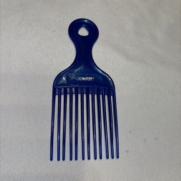 Vintage Conair 80-90s‎ Purple Blue Glitter Comb Texture Plastic Lift - Picture 1 of 2
